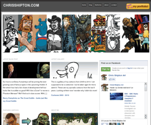 shiptonblog.com: Chris Shipton - Cartoons, Comics and Illustrations
Chris Shipton is a cartoonist and comic artist , this site features galleries and blog posts of his work.