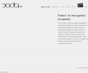 soda.tv: soda.tv, agencia de web tv & social media - Bilbao / Madrid
Soda.tv, agencia web tv & social media