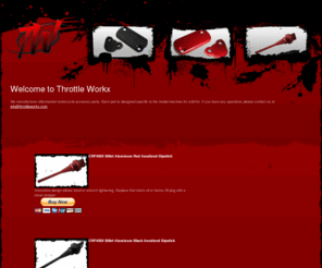 throttleworkx.com: Throttle Workx
Throttle Workx an aftermarket motorcycle accessory manufacturer