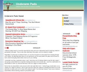 underarmpads.net: Underarm Pads
Discover Valuable Information About Underarm Pads For Sweating.