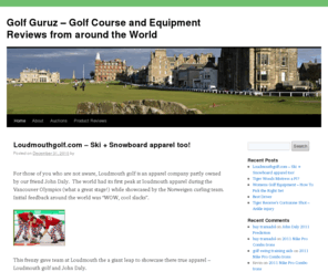 golfguruz.com: Golf Guruz – Golf Course and Equipment Reviews from around the World
