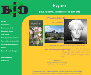 hygiane.net: Pavillon Joséphine Parc de l'Orangerie à Strasbourg
HYGIANE Pavillon Joséphine Parc de l'Orangerie à Strasbourg (FRANCE),Salon de la santé, de la beauté et du bien-être