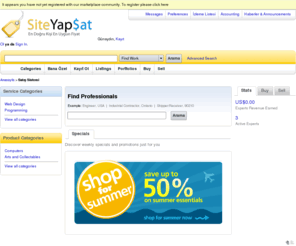 siteyapsat.com: SiteYap Sat| En doğru Kişi En uygun Fiyat - Ana Menü
Freelance iş bulma