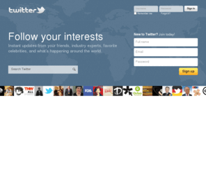 wwwtwitter.com: Twitter
Twitter is without a doubt the best way to share and discover what is happening right now.