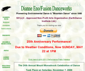 dianeeno.com: Dianne Eno/Fusion Danceworks
