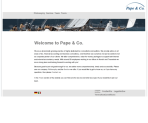 pape-co.com: Pape & Co. - Tax Consulting and Business Consulting in Munich and Traunstein
Wirtschaftsprüfung und Steuerberatung in München