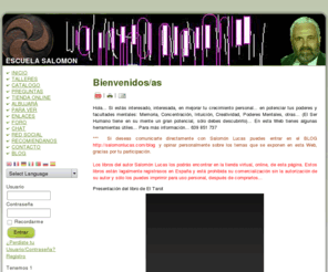 salomonlucas.com: Bienvenidos a la portada
Joomla! - el motor de portales dinámicos y sistema de administración de contenidos