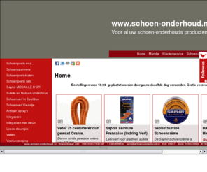 vandenbrul.info: De Webshop van schoenmakerij J van den Brul
schoen, onderhoud, schoenonderhoud, schoenpoets, veter, veters