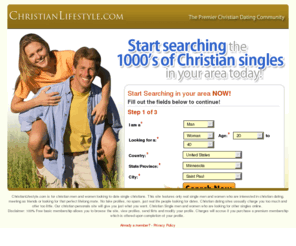 Christian dating profile singles