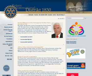 rotary1830.org: Distrikt 1830 - Rotary International
Informationen über den Distrikt 1830 von Rotary International