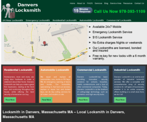 danvers978locksmith.com: Locksmith Danvers, Massachusetts MA - Local Locksmith Services in Danvers, Massachusetts MA
Locksmith Danvers, Massachusetts MA: Local Locksmith services in Danvers, Massachusetts MA. 24 Hour Locksmith, Emergency Locksmith, Automobile Locksmith  services in Danvers Massachusetts (MA).