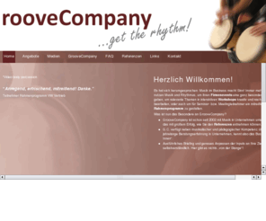 groove-company.com: Teambuilding Musikevents Rahmenprogramm | GrooveCompany
Es hat sich herumgesprochen: Musik im Business macht Sinn! Immer mehr Firmen nutzen Musik und Rhythmus, um ihren Firmenevents eine ganz besondere Note zu geben, um relevante Themen in interaktiven Workshops kreativ und nachhaltig zu bearbeiten, oder auch um für Seminar- bzw. Meetingteilnehmer ein mitreißendes Rahmenprogramm zu gestalten.