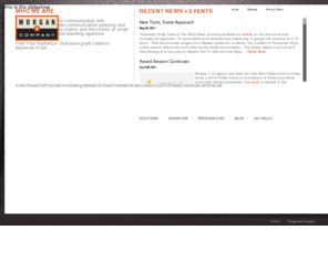 mjcmedia.com: Business Communication Planning Firm Louisiana |New Orleans Advertising Agencies | Morgan + Company
As a leading New Orleans Business Communication Planning firm, Morgan + Company is one of the top advertising agencies known around the country for its innovative communication solutions.