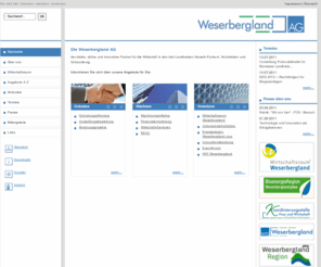 weserbergland-ag.org: Gründen, wachsen, vernetzen  - Weserbergland AG
Weserbergland AG ist der innovative, starke und aktive Partner für die Wirtschaft in den drei Landkreisen Hameln-Pyrmont, Holzminden und Schaumburg.