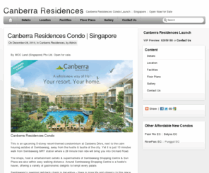 canberraresidences.sg: Canberra Residences
New Canberra Residences Condo Launch :: Near Sembawang MRT Station & Greenery :: Preview January 2011 :: Singapore