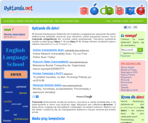 Dyktanda.net: Dyktanda On-line. Ortografia Dla Dzieci, ćwiczenia ...