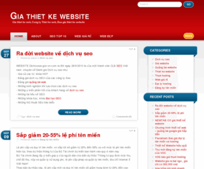 giathietkeweb.com: Cong ty Thiet ke web, Gia thiet ke website, thiet ke web
Noi tap trung cac cong ty Thiet ke website va cac bao gia thiet ke web, ban co the tim thay mau web dep va gia ca cho cac website do mot cach de dang