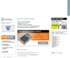 internet-rhone-alpes.com: Création et hébergement de sites internet, Fingerprint, agence web en Rhône-Alpes, Drôme, filtrage antivirus e-mail
Fingerprint, Rhônes-Alpes, Drôme, création, réalisation et hébergement de sites internet sur serveurs mutualisés et dédiés, assure le référencement, la gestion des e-mails, le dépôt des noms de domaine, et un suivi client personnalisé.