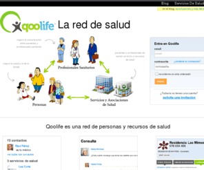 qoolife.org: Qoolife - La red de confianza en cuidados de salud
La red de confianza en salud