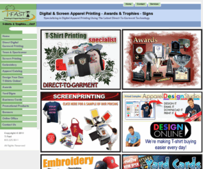 tshirtsbytfast.com: T-Fast
Custom Apparel Printing - Full Color Digital T-shirt Specialists