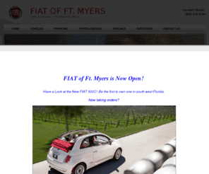 fiatusaoffortmyers.com: FIAT of Ft. Myers | New Fiat dealership in Fort Myers, FL 33912
Fort Myers, FL New, FIAT of Ft. Myers sells and services Fiat vehicles in the greater Fort Myers