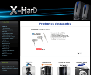 x-hard.net: Meta title Default
Productos y Soluciones Informaticas. Ventas de accesorios, Insumos y hardware. Servicio tecnico computacion, consolas de video juego, redes domiciliarias