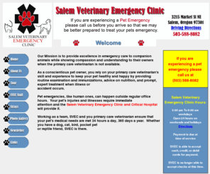 ervet.net: Salem Veterinary Emergency Clinic
Salem Veterinary Emergency Clinic - Salem Oregon