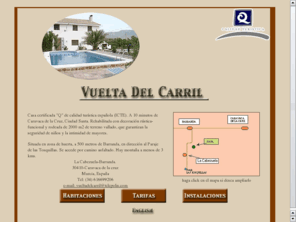 vueltadelcarril.com: Vuelta Del Carril, Hotel in Murcia, Spain
The Hotel enjoys a privileged location: at la Puerta del Sol, the most central point of Spain's capital, at the heart of the city.