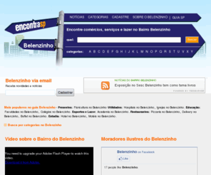 encontrabelenzinho.com.br: Belenzinho, Guia do bairro Belenzinho, São Paulo, SP - Encontra Belenzinho
O Encontra Belenzinho é o guia mais completo do bairro Belenzinho com comércios, serviços, noticias, jornal, história e lazer do bairro.