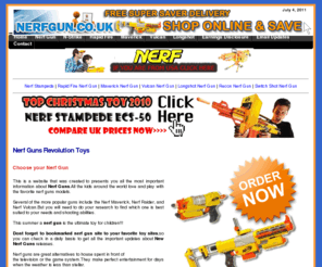 nerfgun.co.uk: Nerf Gun Battle - All the Top Nerf Guns Models
Nerf Gun by Nerf N-Strike is a top toy for Kids.Check our website and read all the important Nerf Guns information and reviews.Compare Nerf Gun Prices before Buy.
