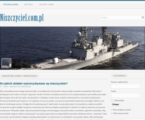 niszczyciel.com.pl: Niszczyciel.com.pl - Niszczyciele - Niszczyciel
Joomla! - dynamiczny system portalowy i system zarzadzania trescia