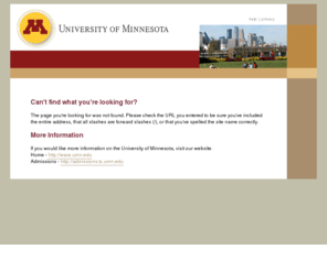 uofminn.org: University of Minnesota
