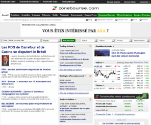 Zone-bourse.com: Bourse En Ligne : Cours De Bourse Et Conseils ...