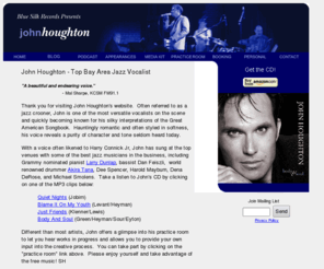 bluesilkrecords.com: John Houghton - Popular Jazz Vocalist, Standards Singer, Podcast
