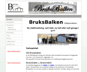 bruksbalken.se: Häststallar - Bruksbalken
AB Bruksbalken är ett träförädlande företag med kompletta häststallar och hallar som specialite.