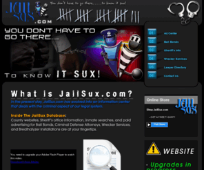 jailsux.com: Jail Sux
You don't have to go there . . . to know it sux!