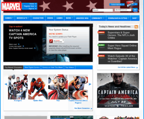 marveldigitalcomics.net: Marvel.com: The Official Site | Iron Man, Spider-Man, Hulk, X-Men, Wolverine and the heroes of the Marvel Universe.Comics,  News, Movies and Video Games | Marvel.com
Enter Marvel.com, the best place to connect with other fans and get news about comics&#039; greatest super-heroes: Iron Man, Thor, Captain America, the X-Men, and more.