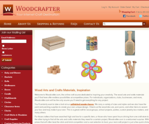 woodcrafter.com: Woodcrafter.com: Wood Arts and Crafts Materials and Inspiration
Find arts and crafts materials at woodcrafter.com. From unfinished wooden boxes to paint supplies, you can find everything you need right here.
