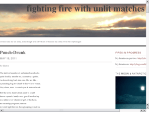 hunterslaton.com: fighting fire with unlit matches
Hunter Slaton's blog.