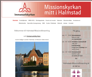 immanuelskyrkan.org: Halmstad Missionsförsamling centralt vid Nissan
Konferenslokal i Immanuelskyrkan i Halmstad