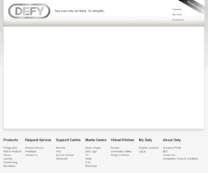 defyappliances.com: Defy - Manufacturer of quality branded appliances
Manufacturer of quality branded appliances