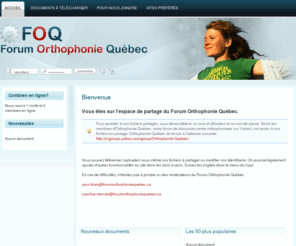 forumorthophoniequebec.com: Bienvenue
Forum orthophonie Québec, le site de partage de matériel pour les orthophonistes du Québec et de la francophonie mondiale