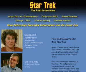 lostinterviews.com: Star Trek Interviews
Star Trek Interviews