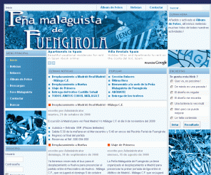 malaguistas-fuengirola.com: Peña Malaguista de Fuengirola
Peña Malaguista de Fuengirola, la auténtica para disfrutar del Malaga CF