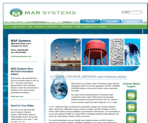 marsystemsinc.com: Splash  | MAR Systems
Welcome to MAR Systems. A FASTER, CHEAPER, GREENER,water treatment solution. 