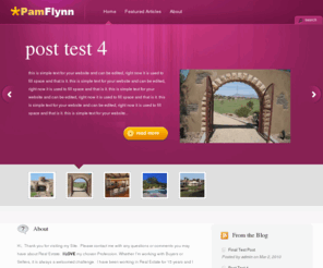 pamflynnsellsaz.com: Pam Flynn Arizona's Top Realtor | Just another WordPress weblog
