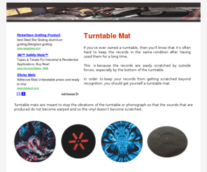 turntablemat.com: Turntable Mat | Turntable Slipmats | DJ Slip Mat
Turntable Mat - Find a great variety of styles, colors and prices for turntable slip mats.
