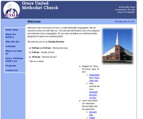 gracehummelstown.org: Grace United Methodist Church - Hummelstown, PA
Welcome to the Community of Grace, a United Methodist congregation. We are honored to share our faith with you.