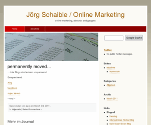 schaible-solutions.com: Jörg Schaible / Online Marketing
