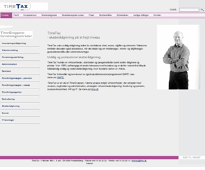 timetax.dk: TimeTax - skatterådgivning - momsrådgivning - generationsskifte - omstrukturering
TimeTax yder skatterådgivning på et højt plan. Vi hjælper med alt om moms, generationsskifte og omstruktureringer.